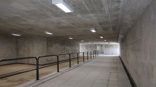 Sosnowiec: Nowe przejście pod torowiskiem kolejowym