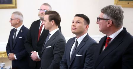 "Ani ja, ani Grzegorz Braun". Zapowiedź posła Konfederacji