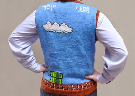 Sweterek Mario Bros, tylko dla nerdów?