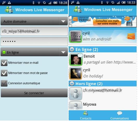 Windows Live Messenger dla Androida już jutro!
