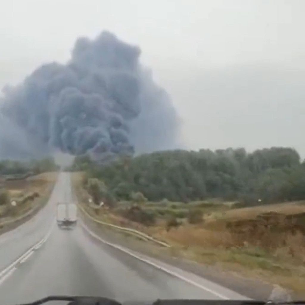 Kolejny duży pożar w Rosji. Spłonął magazyn