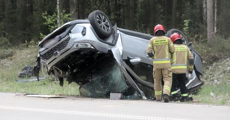 11 osób w aucie osobowym. Śmiertelny wypadek na Podlasiu