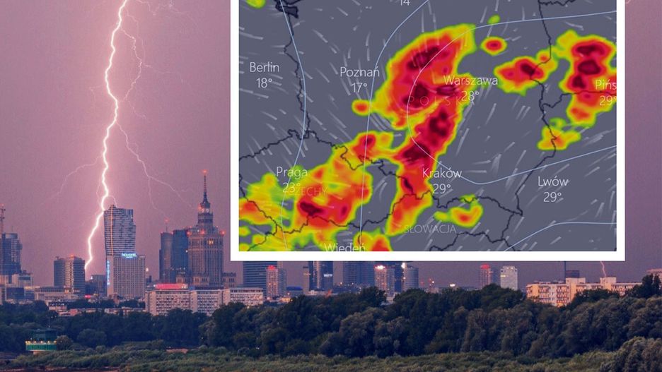 Front burzowy nad Polską