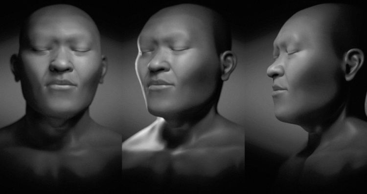 Rekonstrukcja twarzy Egipcjanina, który żył ok. 30 tysięcy lat temu
Fot. Moacir Elias Santos/Cícero Moraes