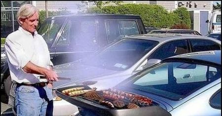 Grillowane Porsche