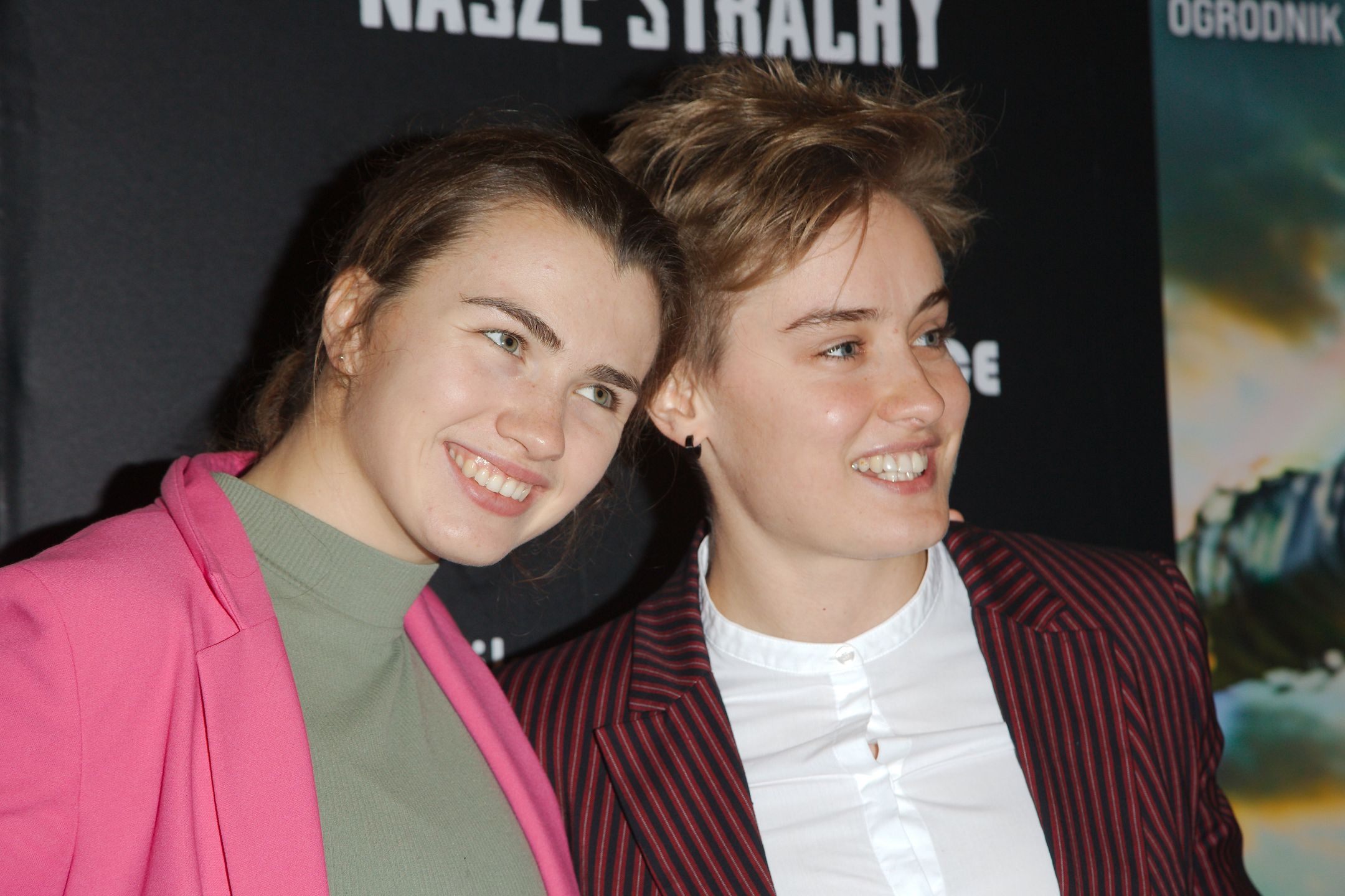 Julia Walczaki  Katarzyna Zillmann na premierze filmu "Wszystkie nasze strachy"