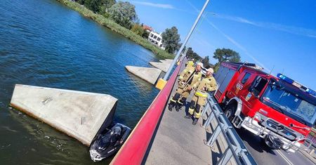 Wypadek w Dziwnowie. Ratownik złapał się za głowę
