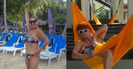 56-letnia Kasprzyk w bikini! JAK SIĘ TRZYMA?