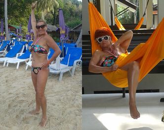 56-letnia Kasprzyk w bikini! JAK SIĘ TRZYMA?