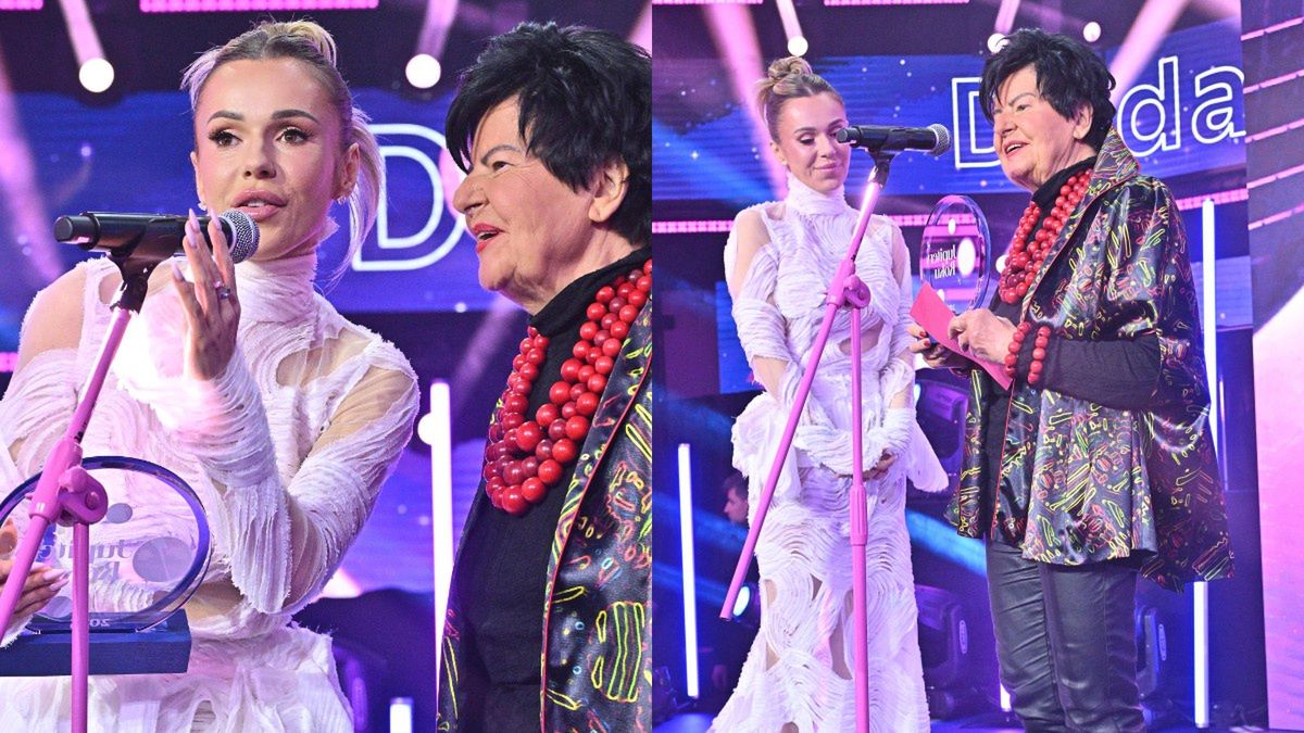 Doda żartowała na scenie z Joanną Senyszyn 