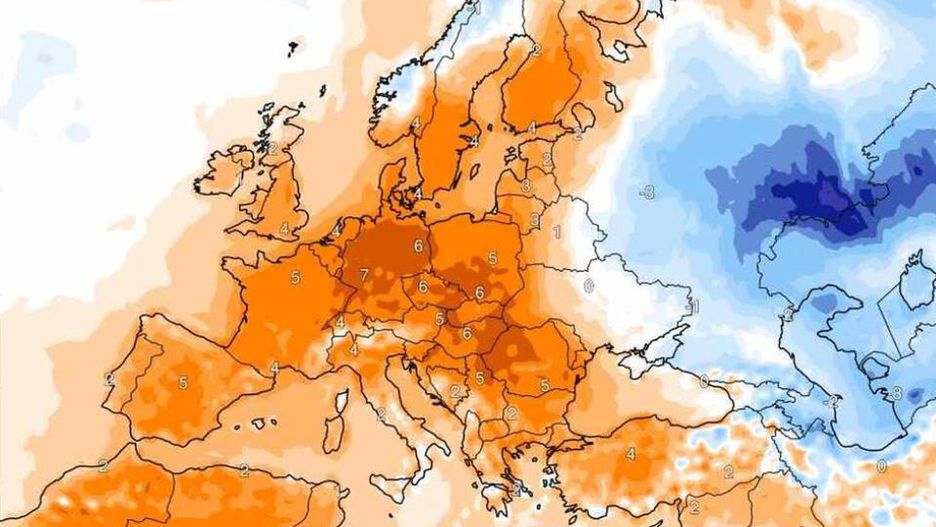/ mapa pogodowa