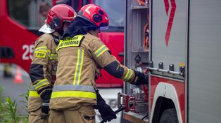 Nakło Śląskie: Wybuch gazu w domu, mężczyzna ranny