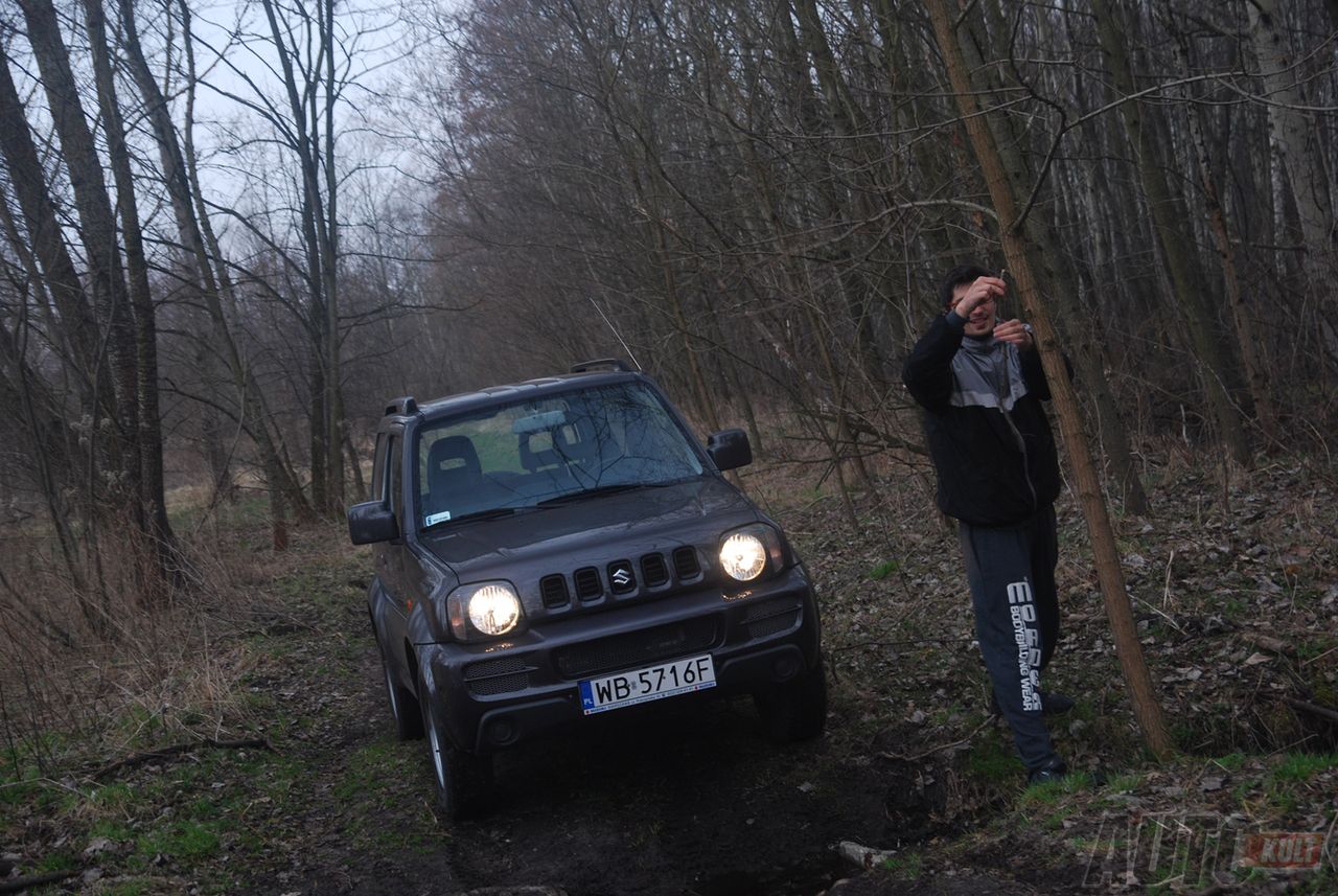 Rafał, Suzuki Jimny i kolczasta gałązka