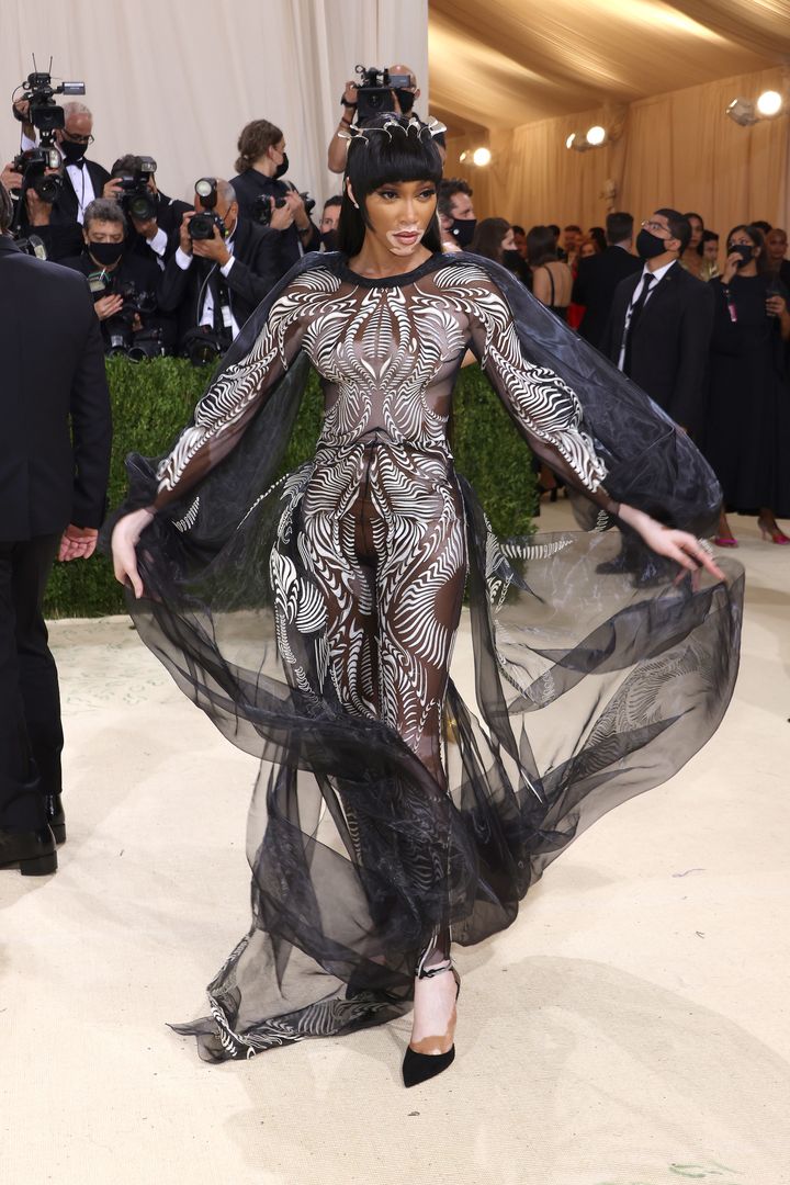 Winnie Harlow na MET Gali