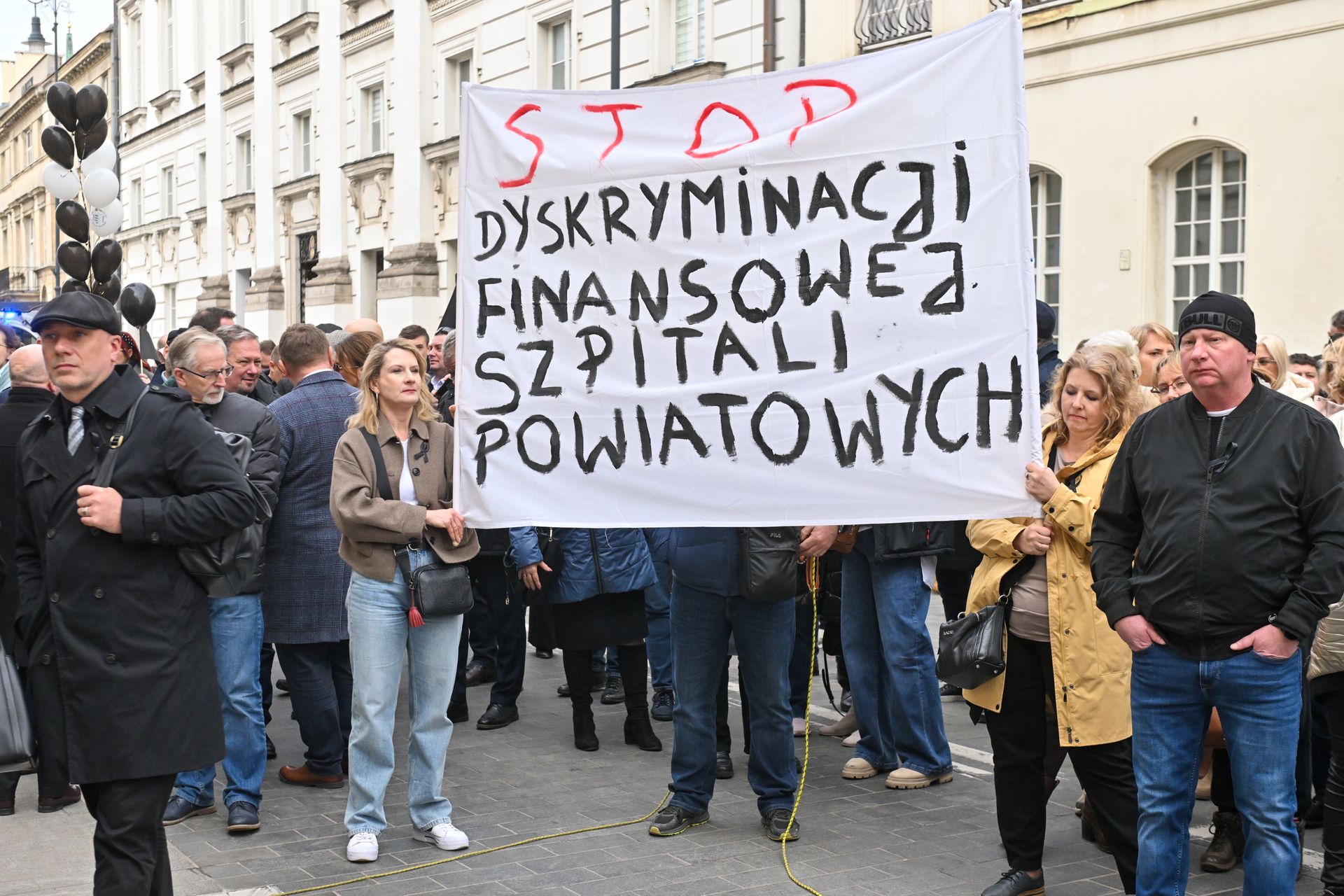"Czarny tydzień" w szpitalach. Szykuje się wielki protest