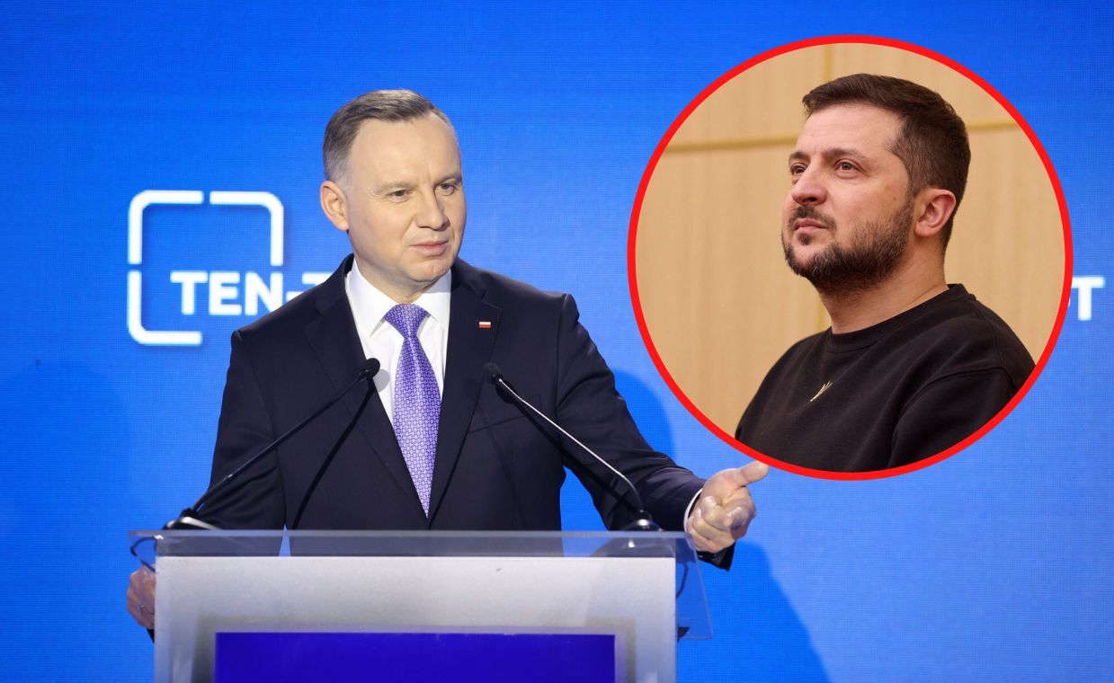 Zełenski w Polsce? Duda wskazał dwa warunki