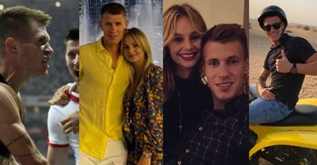 Kim jest Damian Szymański, bohater meczu Polska - Anglia? Na Instagramie pokazuje swoją partnerkę i podróże po świecie (ZDJĘCIA)