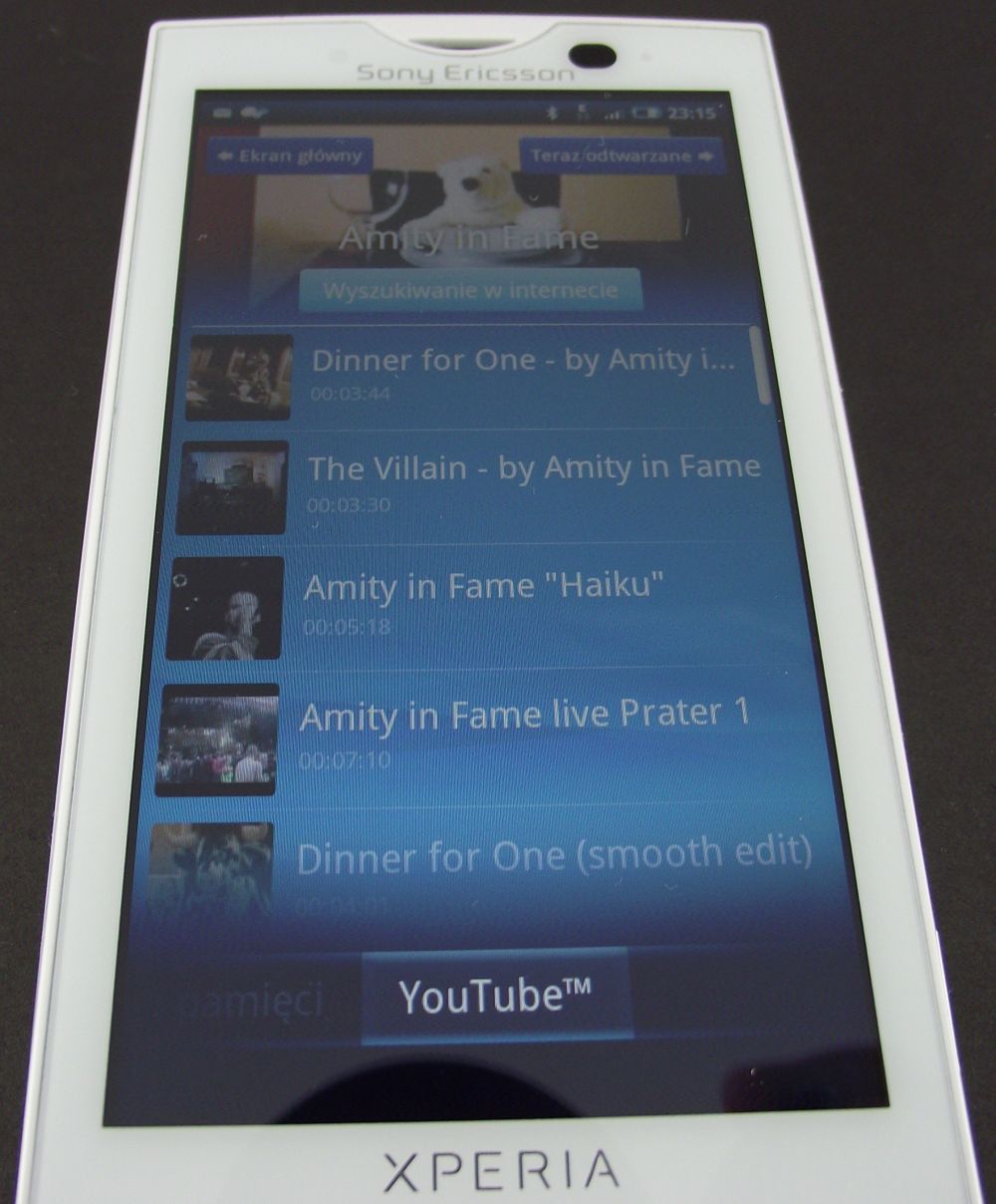 Sony Ericsson Xperia X10 - test cz.2 10