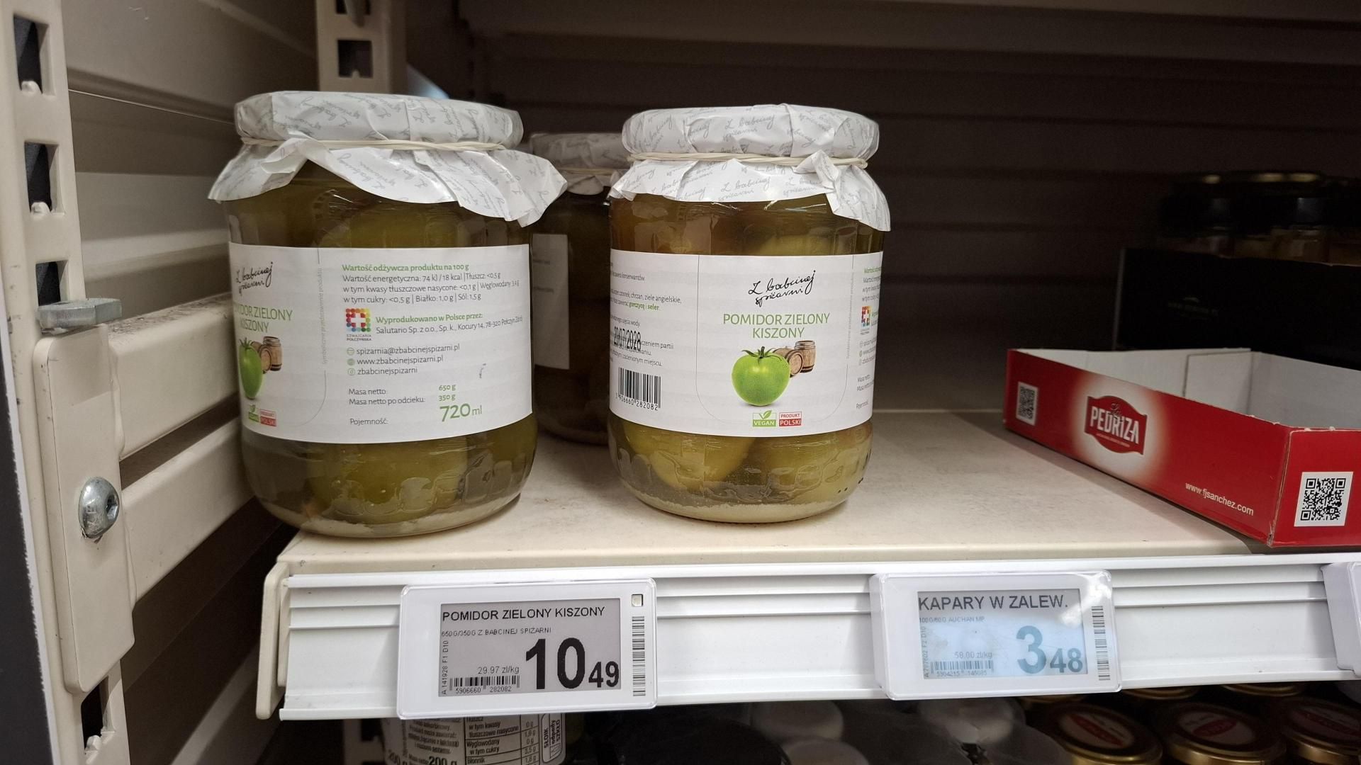 Kiszone zielone pomidory