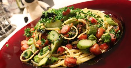 Pasta z zielonego chili
