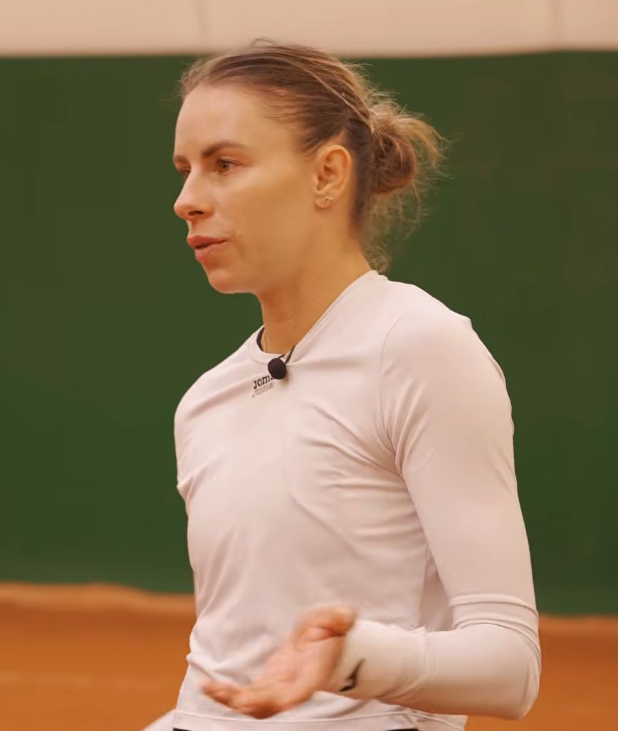 Magda Linette w "Kanale Minus" Michała Marszała