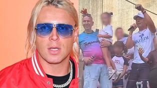 Skolim rozsierdził cały polski internet. Rzucał obsceniczne teksty otoczony dziećmi