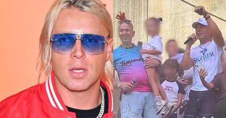 Skolim rozsierdził cały polski internet. Rzucał obsceniczne teksty otoczony dziećmi