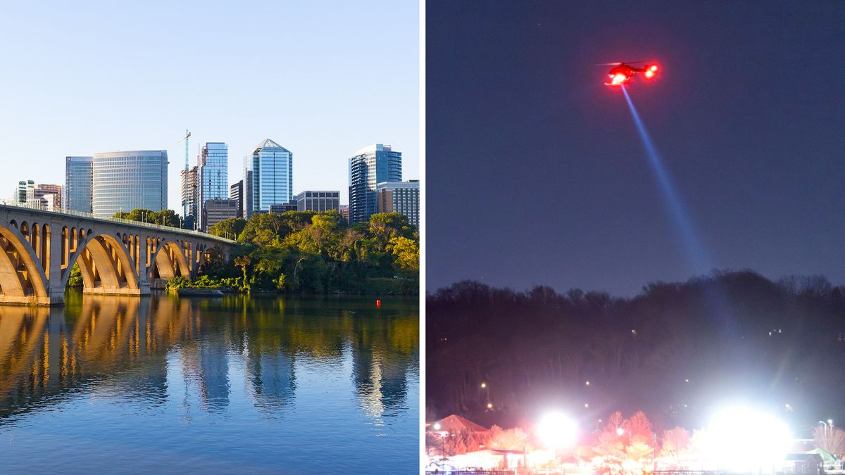 Służby wyławiają ofiary z rzeki Potomak 