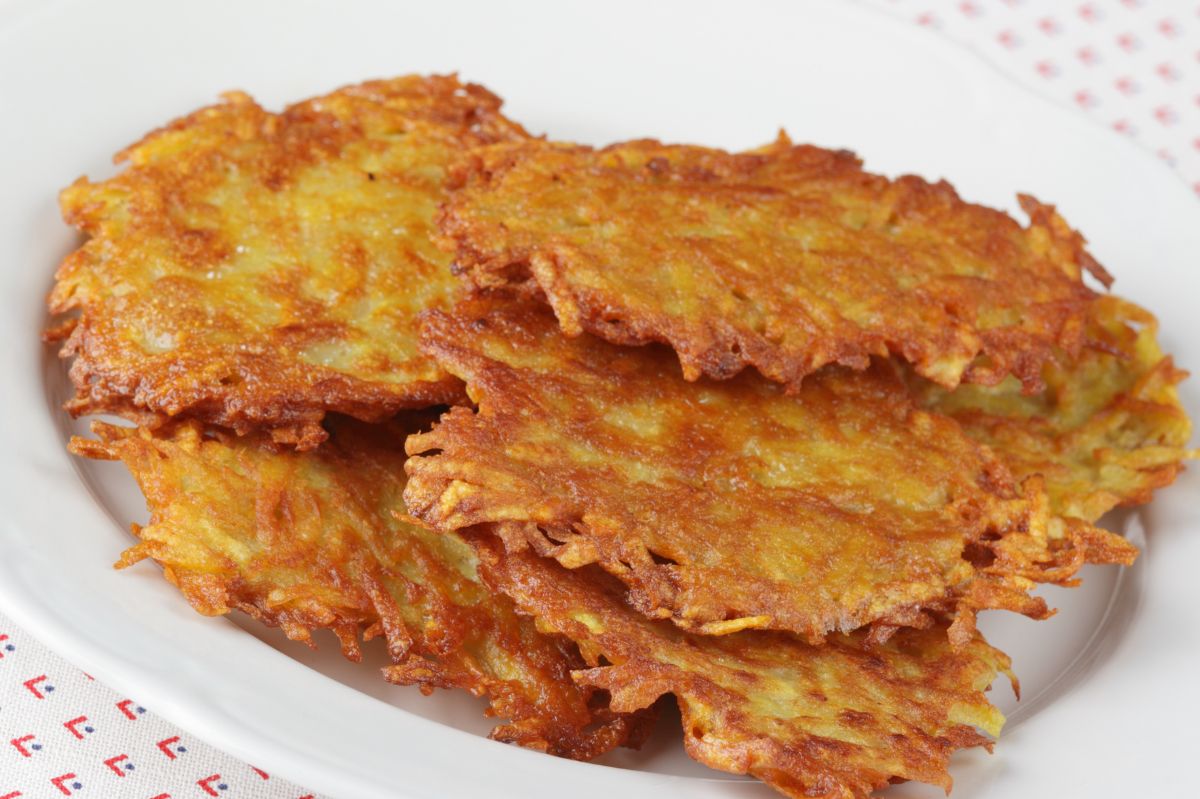 Hash browns, brytyjskie placki ziemniaczane