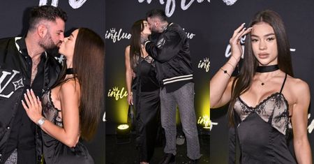 Wojtek Gola w kurtce za 17 tysięcy obcałowuje wystrojoną w halkę Sofi  (ZDJĘCIA)