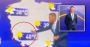 Pierwsza taka sytuacja w TVN. Ta prognoza pogody przejdzie do historii. Chodzi o ekstremalne upały