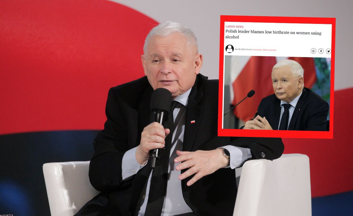 "Polki dają w szyję". Słowa Kaczyńskiego komentuje cały świat