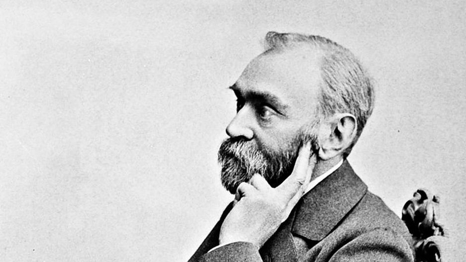 Alfred Nobel na portrecie Gösta Flormana