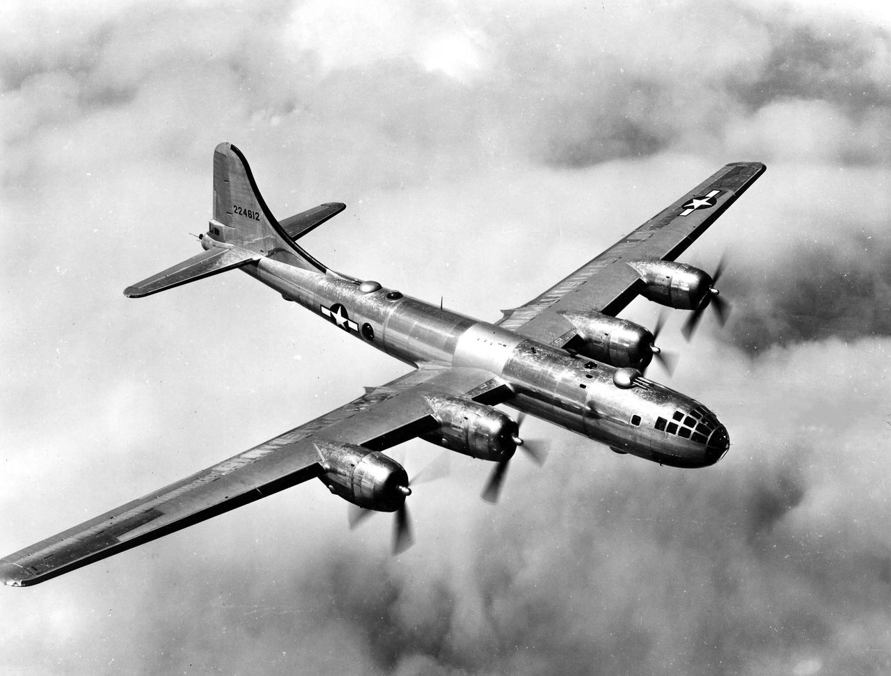 Amerykański samolot B-29 nazywany Superfortecą