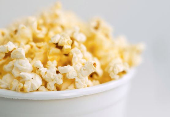 Popcorn zdrową przekąską