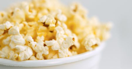 Popcorn zdrową przekąską