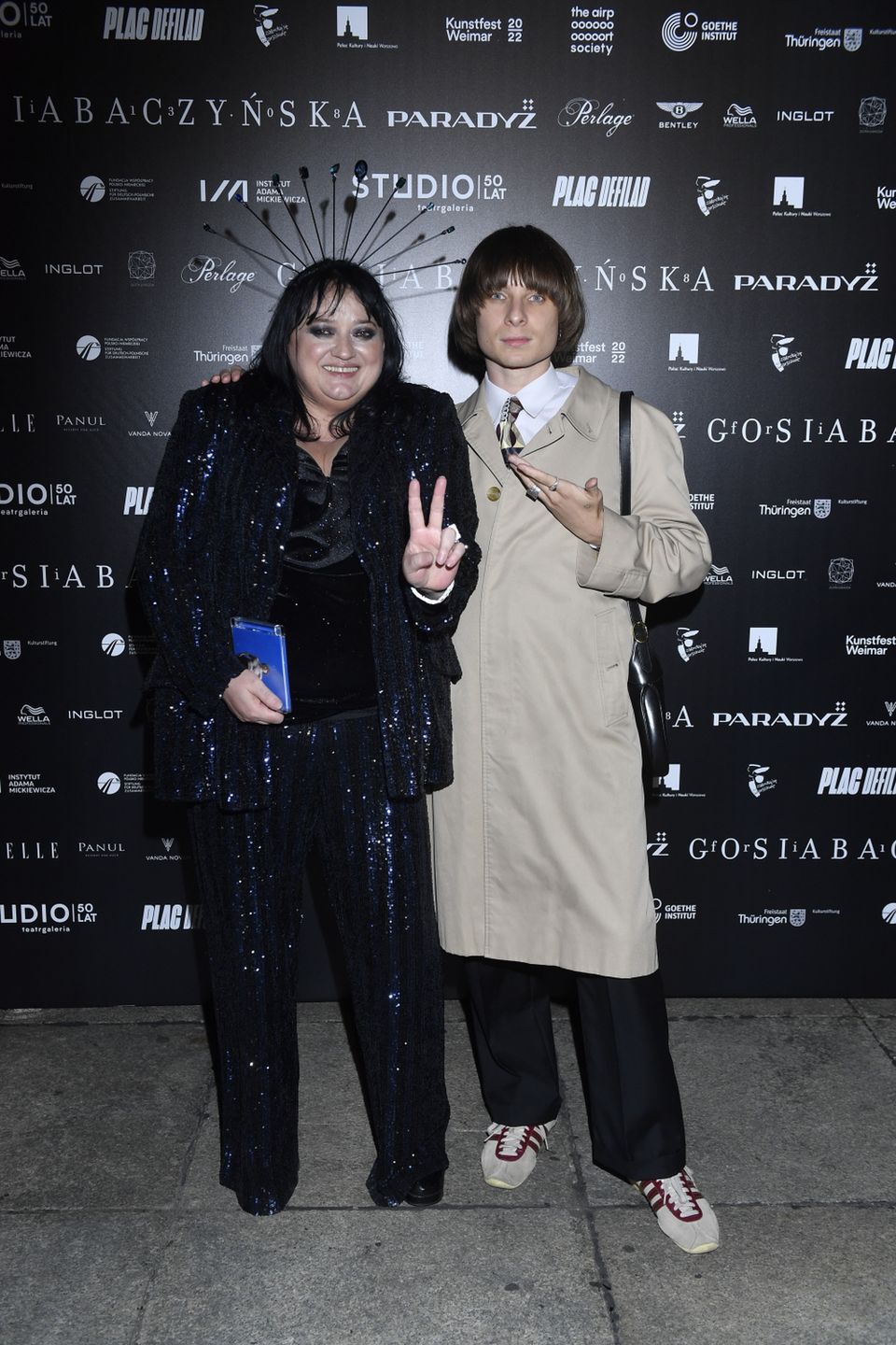 Gosia Baczyńska, Ralph Kaminski na pokazie