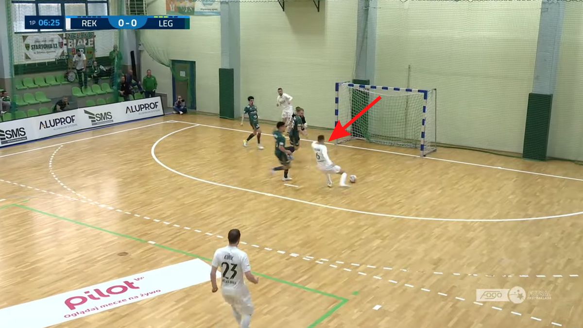 Zdjęcie okładkowe artykułu: YouTube / Futsal Ekstraklasa / Rekord pewnie pokonał Legię