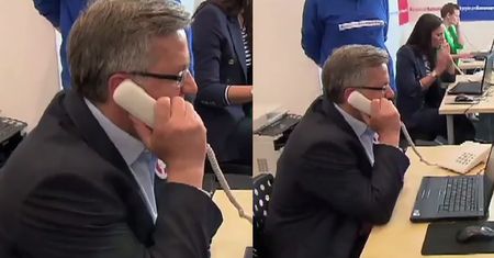 Nowa akcja wyborcza prezydenta: "Halo, halo, tu mówi Bronisław Komorowski!"
