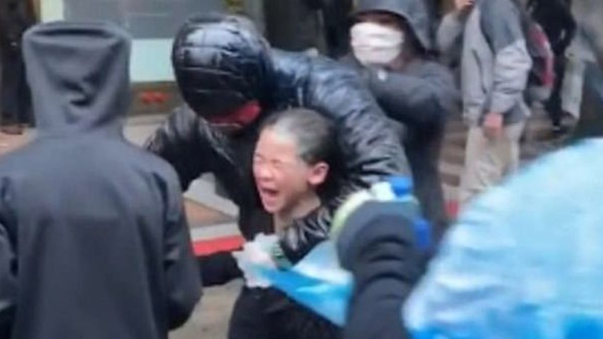 Dziewczynka została zaatakowana gazem pieprzowym.