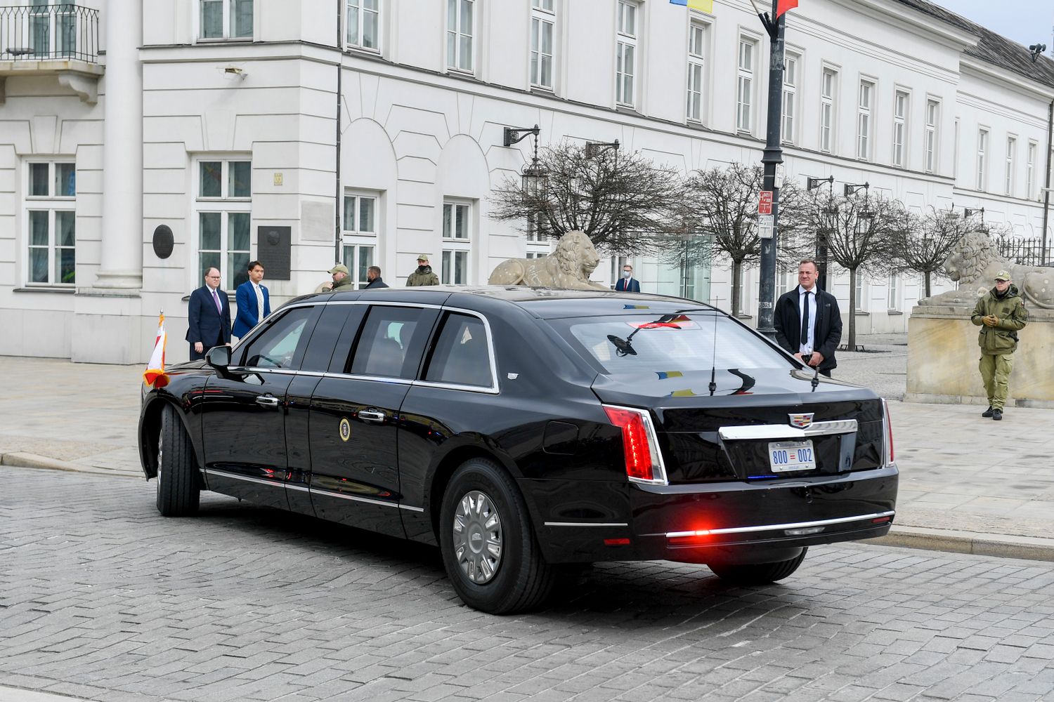 Joe Biden w Warszawie