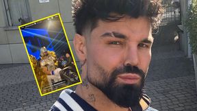 To nie żart. Naprawdę w takim stroju wyszedł na walkę w FAME