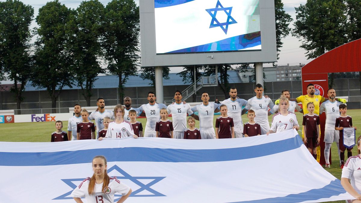 Zdjęcie okładkowe artykułu: PAP/EPA / Toms Kalnins / Na zdjęciu: piłkarze reprezentacji Izraela