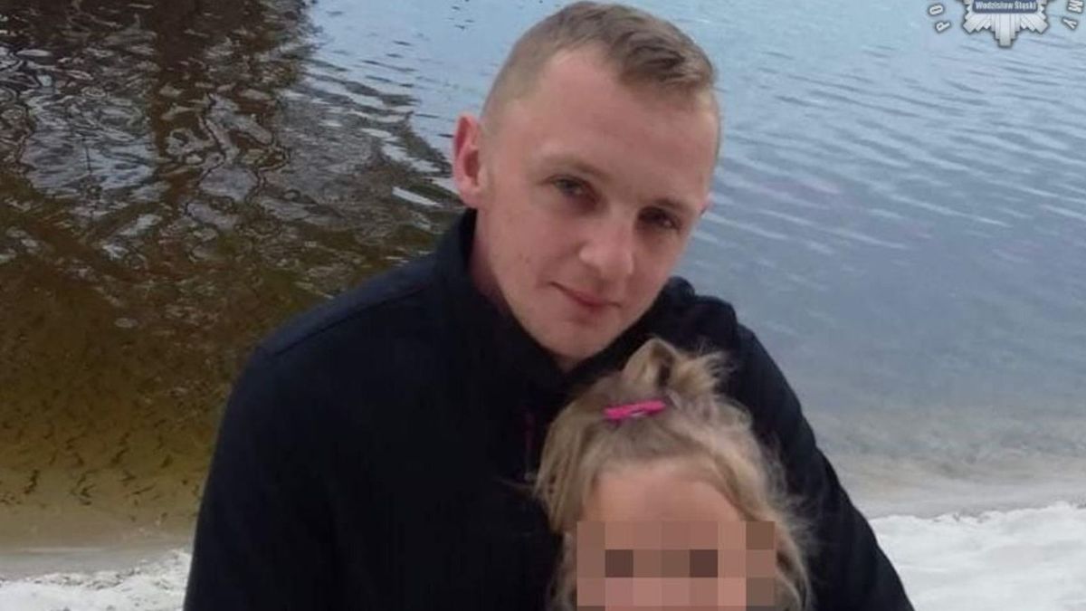 Zaginiony Michał z córką na zdjęciu