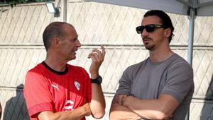 Niepewny los Allegriego. W tle konflikt z Ibrahimoviciem