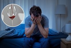 Kieliszek wina przed snem? "Zmiany utrzymywały się przez wiele nocy"