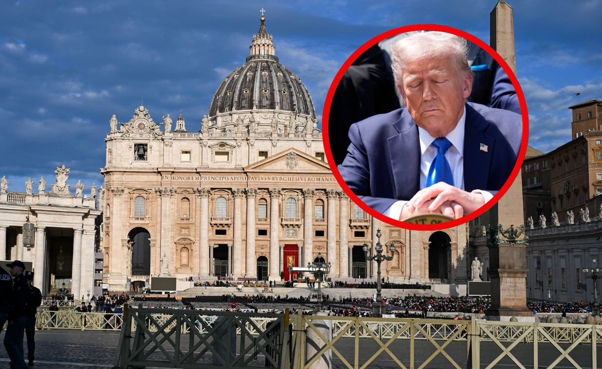Trump als Papst? US-Präsident sorgt für Schlagzeilen im Vatikan
