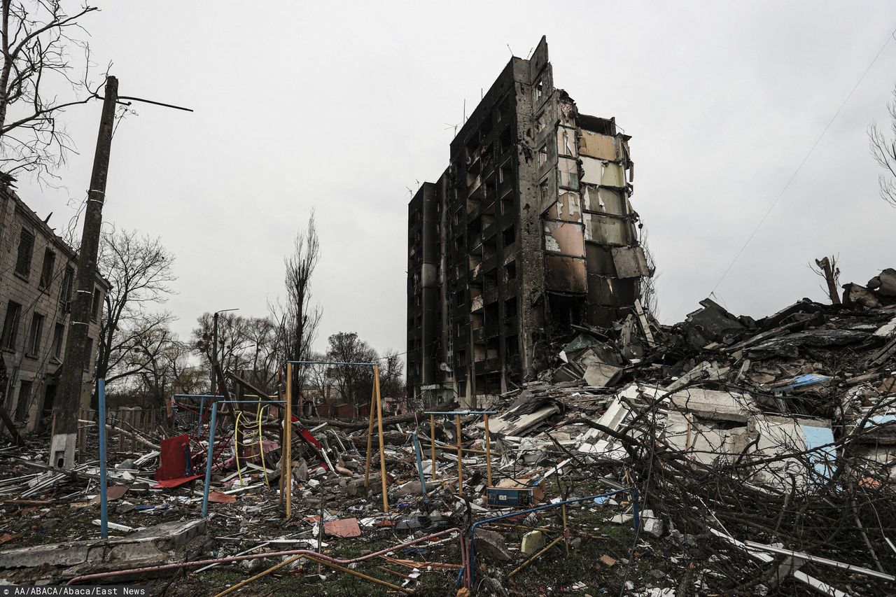 Ogromne zniszczenia w Borodziance. Widać ślady brutalnych mordów