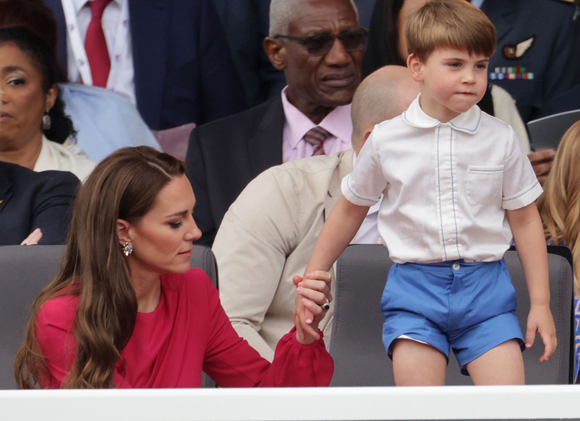 Książę Louis nie dał mamie chwili wytchnienia