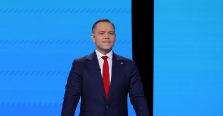 Nawrocki ogłasza się zwycięzcą debaty z Trzaskowskim